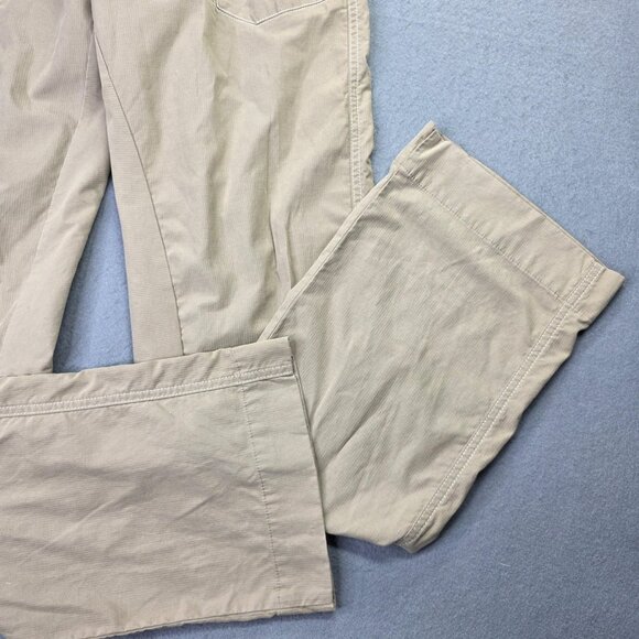 Kuhl Pants Womens 8 Regular Khaki Straight Leg Hiking Outdoor Stretch Athleisure - Picture 2 of 15